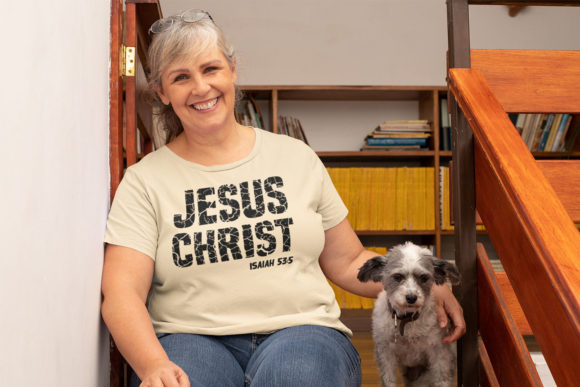 Isaiah 53 - Jesus Christ T-shirt Design