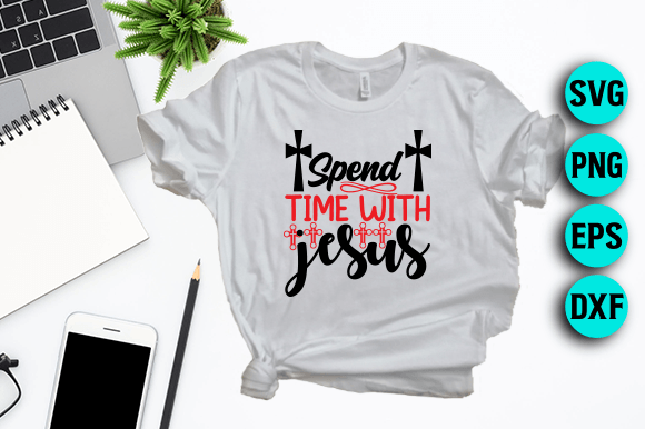 Spend Time with Jesus – SVG Design Review